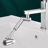 Universal Faucet Extender 1440 Degree Swivel Faucet Extender Sink Aerator