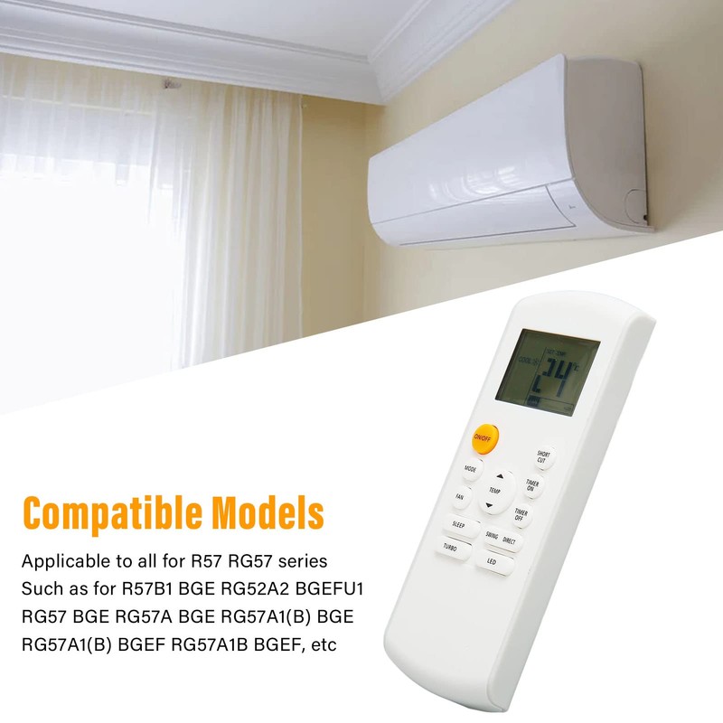 Replacement Air Conditioning Remote Control Universal Air Conditioner Controller AC