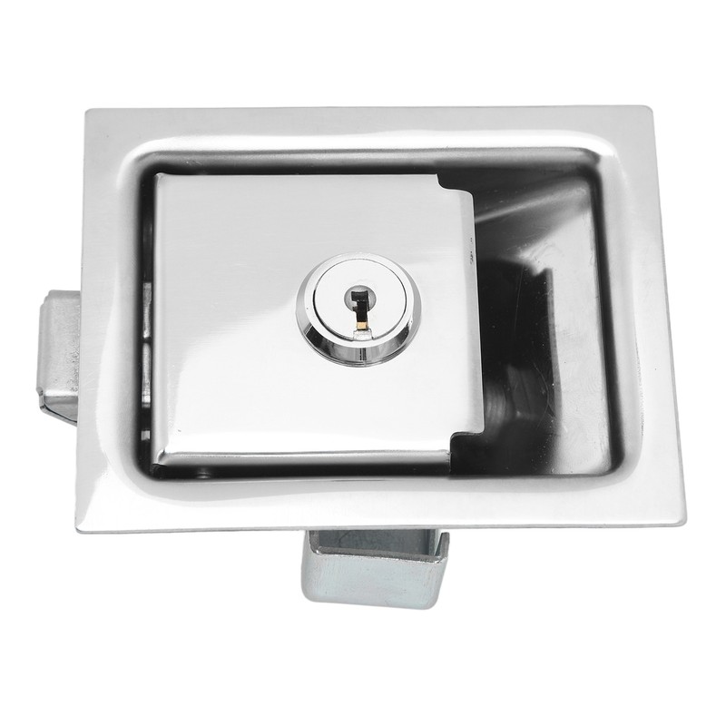 Embedded Panel Lock Stainless Steel Rectangular Trailer Paddle Door Key