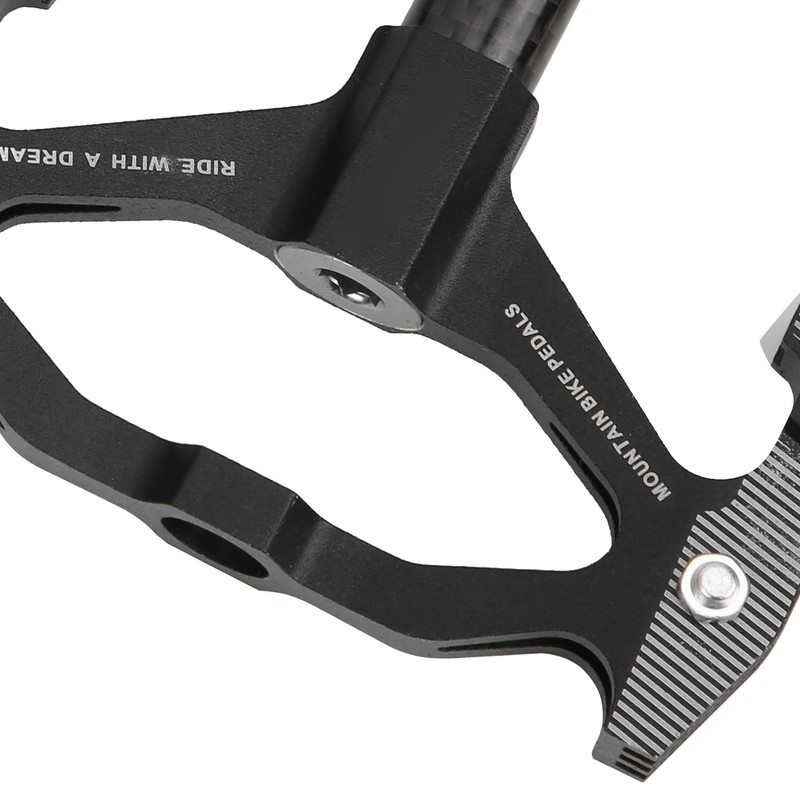 Wheelup Bicycle Pedals Carbon Fiber Aluminum Alloy Bearing Platform AntiSlip