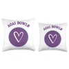 Acai Bowl Throw Pillow