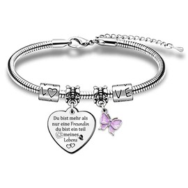 Bangle, Bracelet Jewellery, Gift for Mum/Aunt/Grandma/Colleague/Boyfriend/Wife/ Girlfriend/Sister/Daughter/Granddaughter on Mother’s Day/Birthday/Valentine's Day/Wedding/Graduation/Christmas,