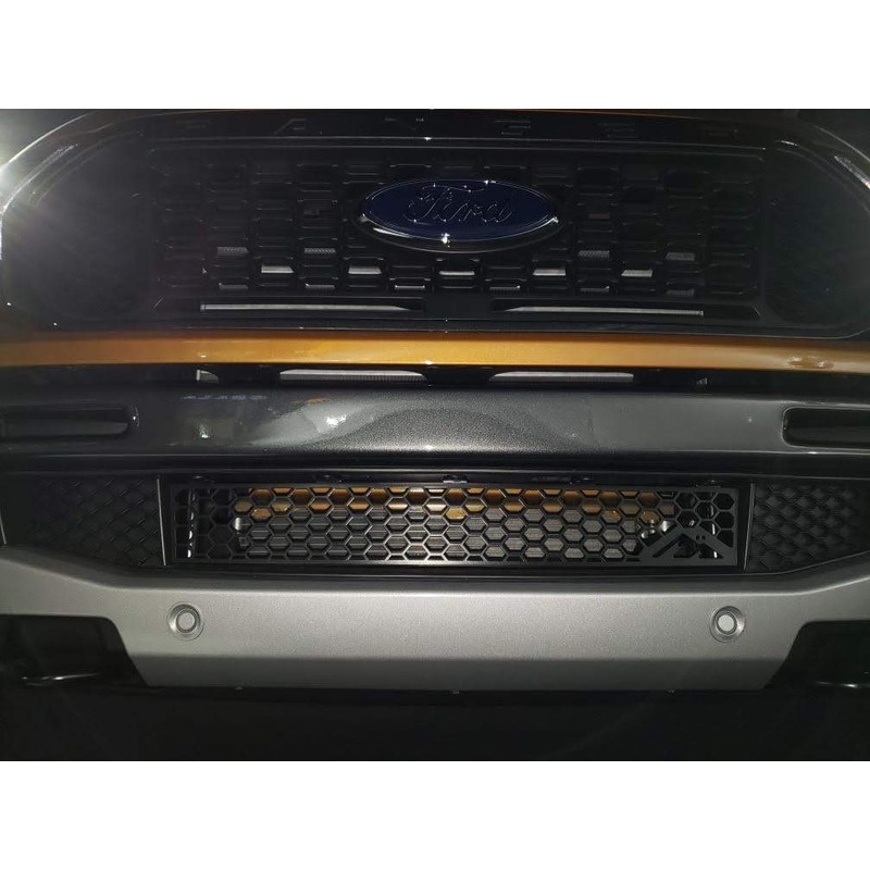 Mountains2Metal “Honeycomb” Edition Powder Coated Black Bumper Grille Insert Fits