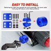 Nilight Winch Stopper for ATV UTV Truck SUV Winch Cable