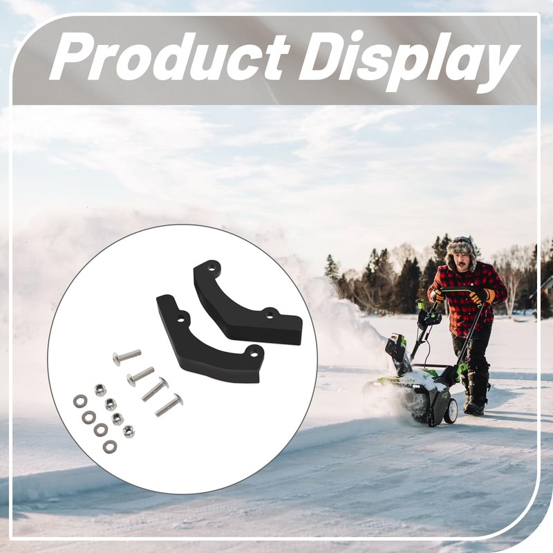 XTPTFABS Snow Thrower Blower Wear Pads Compatible with Greenworks Snow