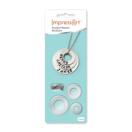 ImpressArt - Stacked Washer Necklace Metal Stamping Project Kit