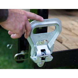 Buyers Products 52365862 Silver Folding Truck Step, Cast Steel with Spring, Flip-Down Step/Grab, NFPA Compliant for Emergency & Work Trucks, Trailers, 5-1/3 x 6-1/2 in, Corrosion-Resistant, 2 Pack