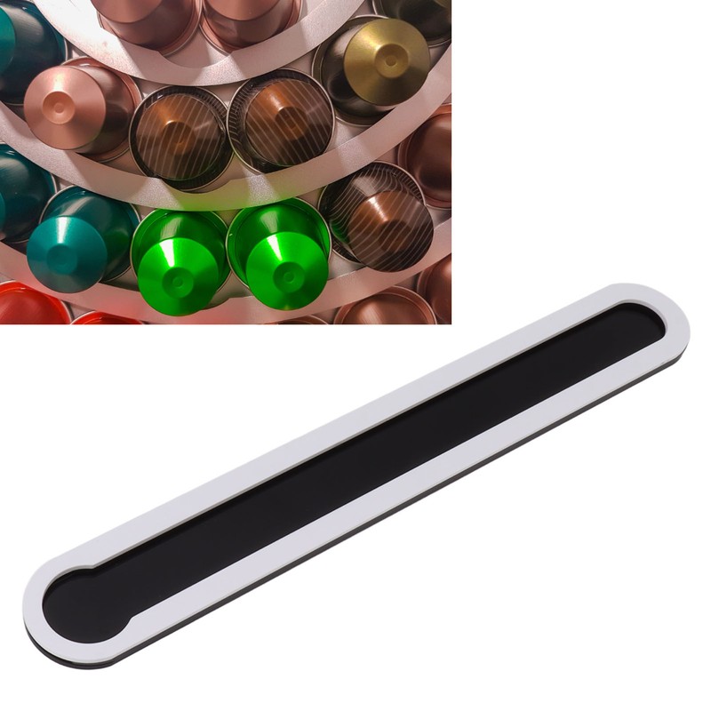 Acrylic Capsule Holder Compatible Vertically Horizontally Mounted On Walls Under