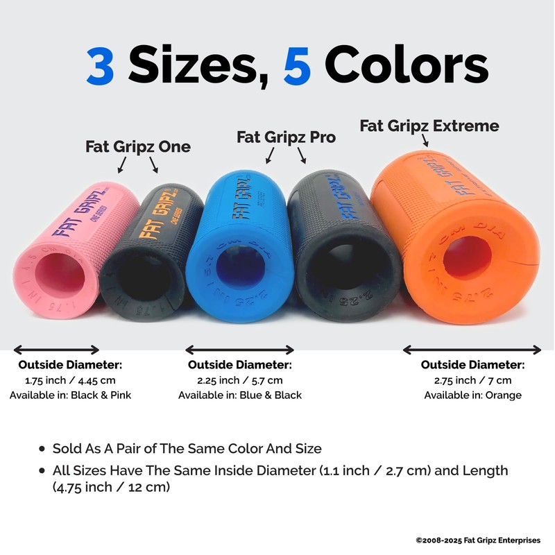 Fat Gripz One (1.75" Outer Diameter) (Pink/Purple)