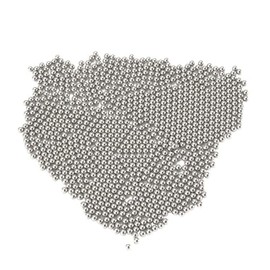 MACHSWON 1.5mm Steel Ball,304 Stainless,Bearing Balls,G100 Precision Balls, Ideal for Various Industries,1000pcs