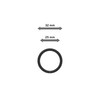 INTERDECO Curtain Pole Rings with Pleat Hooks / Curtain Rings