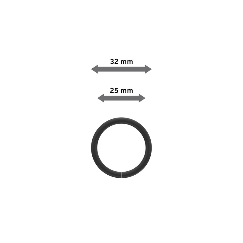 INTERDECO Curtain Pole Rings with Pleat Hooks / Curtain Rings