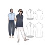 Style Arc Sewing Pattern - Teddy Designer Top (Sizes 04-16)