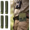 4 Pack Tactical Molle Webbing Straps,for MOLLE Attachment Strap Heavy-Duty