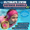 Ear Band-It Swimming Headband with Putty Buddies earplugs (6 Pair)