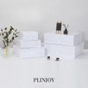 PLINJOY Extra Large White Gift Box 5 Pack 16.5x14x5.5 Inches,Gift