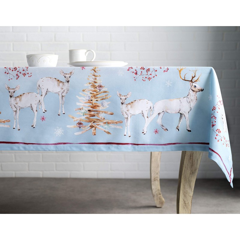 Maison d' Hermine Fairytale Forest 100% Cotton Tablecloth for the