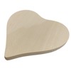 Wooden World Love Heart Cutting Board, 20cm x 21cm x