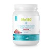 Life180, Colágeno Hidrolizado más Ácido Hialurónico en Polvo, Sabor Moras,