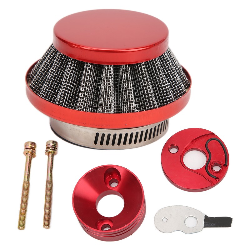 Carburetor Air Filter Adapter Red Replacement for 23cc 33cc 43cc