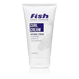 Fish Curl Cream 150ml – Define & Hydrate Curls with Lightweight Hold & Frizz Control – Moisturising Formula for Soft, Natural-Looking Waves