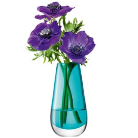 LSA International FC04 Flower Colour Bud Vase H14cm Peacock