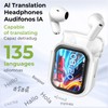 NE20 AI Translation Earbuds Real Time, 165 Language Translator Earbuds,