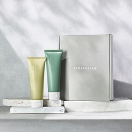 Nana Coster LEA Hand Cream Set of 2 Gift Box Gift Present, Jasmine, Osmanthus Scent, Dry Skin, Highly Moisturizing, Non-sticky, Naturally Derived Ingredients, Hand Care, Salon Quality, Women's, Men's