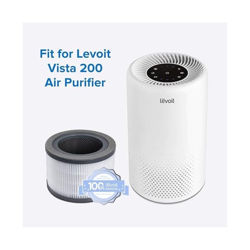 LEVOIT Vista 200 Air Purifier Replacement Filter, Genuine Air Filters,
