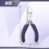 SPEEDWOX Clasp Frame Finishing Pliers, 2 Spare Replacement Parts Included,