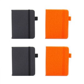 zaoalife A7 Mini Notebook 4 pcs Refillable Simple Thick Portable Pocket Memo 100 Sheets Blank Page Notepad Planner Agenda Note Book