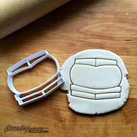 Sweet Prints Inc S'Mores Cookie Cutter - Dishwasher Safe (4" wide)