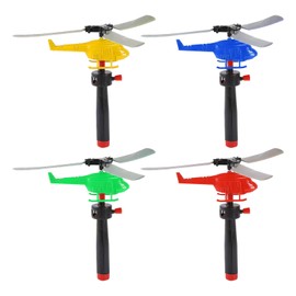 YZZT Helicopter Set - Pack of 3 for Hand Start for Children from 3 - Perfect for Outdoor Games