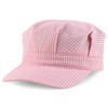 Armycrew Classic Cotton Train Engineer Conductor Adjustable Cap - Pink