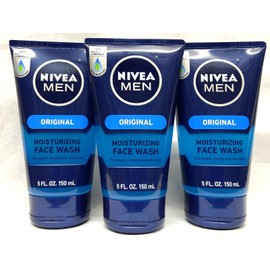 Nivea Men 3 nivea men original moisturizing face wash 5oz ea