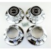 PPCovers 1980-1996 F150 BRONCO VAN CHROME 4x4 CENTER CAPS HUBS