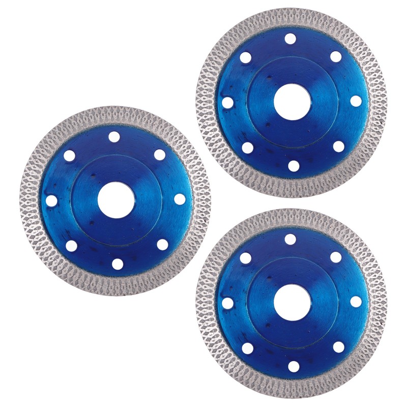 3Pcs Diamond Saw Blades Tile Ceramic Porcelain Marble Cutting Disc