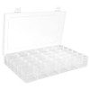 ARROWWAY Parts Case, Small Partitions, Divided, 36 Compartments, Accessory Storage,