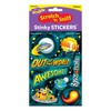 Trend Enterprises, INC. Space Out!/Alien Orange Mixed Shapes Stinky Stickers,