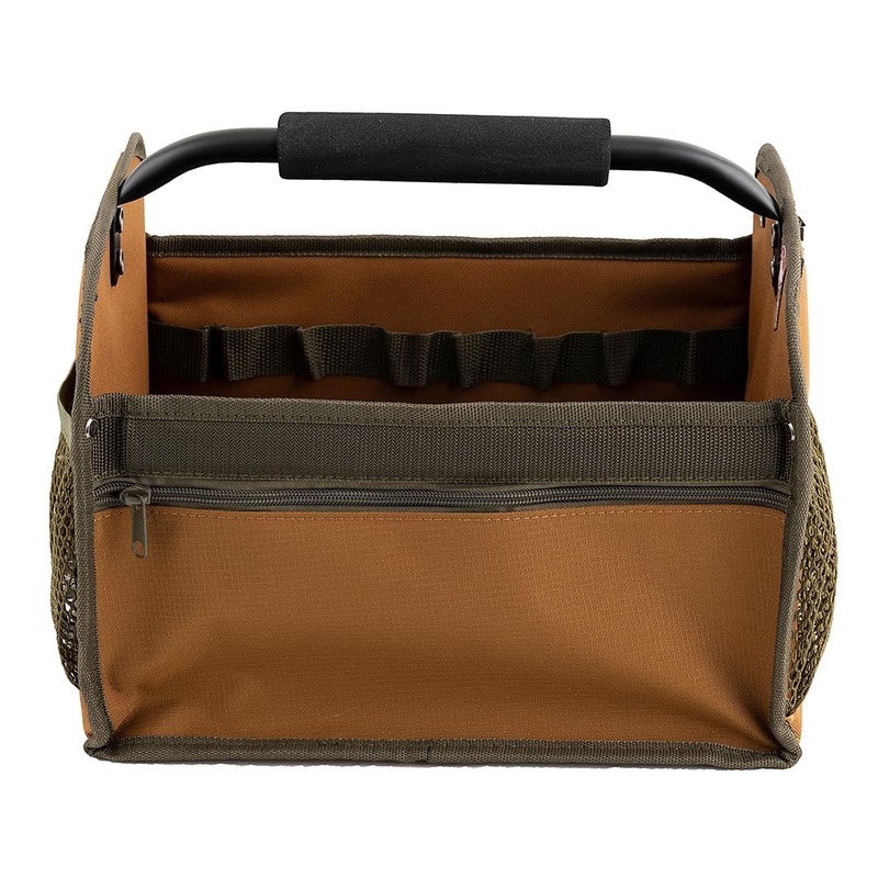 Bucket Boss Gatemouth Tool Tote in Brown, 70012, 11 liters