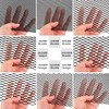 AggAuto Universal 40"x13" Car Grill Mesh - 100x33cm Aluminum Alloy