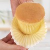 Caperci Jumbo Cupcake Liners White Muffin Baking Cups 300-Count, No