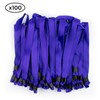 IBOO Extiff 100 Purple Fabric Bracelets for Events - Plastic