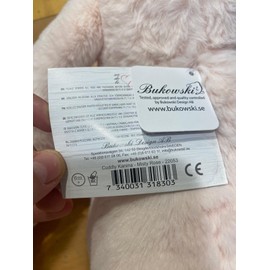 BUKOWSKI DESIGN AB Cuddly Rabbit Plush Rabbit Light Pink Height 40 cm
