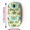 CJCBROES 2.4G Wireless Mouse with Cute Pattern Design for All
