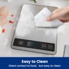 Digital Kitchen Scale Electronic Tare Function 1g/0.1oz Easy Clean