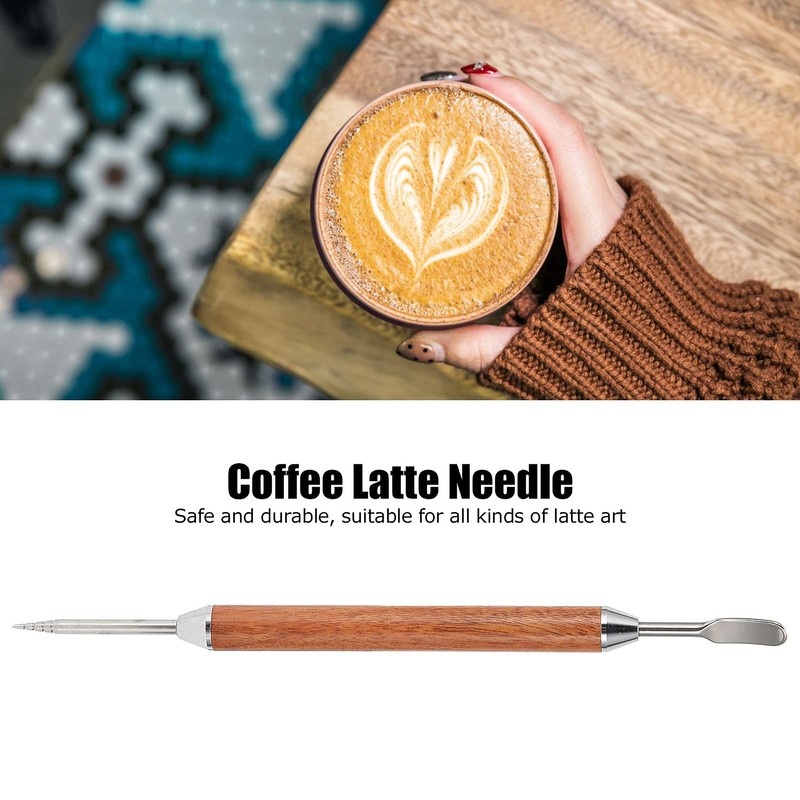 Raguso Latte Art Pen Creative Coffee Latte Needle Stainless Steel