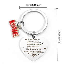 Couple Keychain ChristmasGifts for Her Stocking Stuffers for Him CouplesGifts for Boyfriend Couples Gift Ideas Valentines Day Gifts for HimGifts for Girlfriend CoupleGifts for Husband Wife