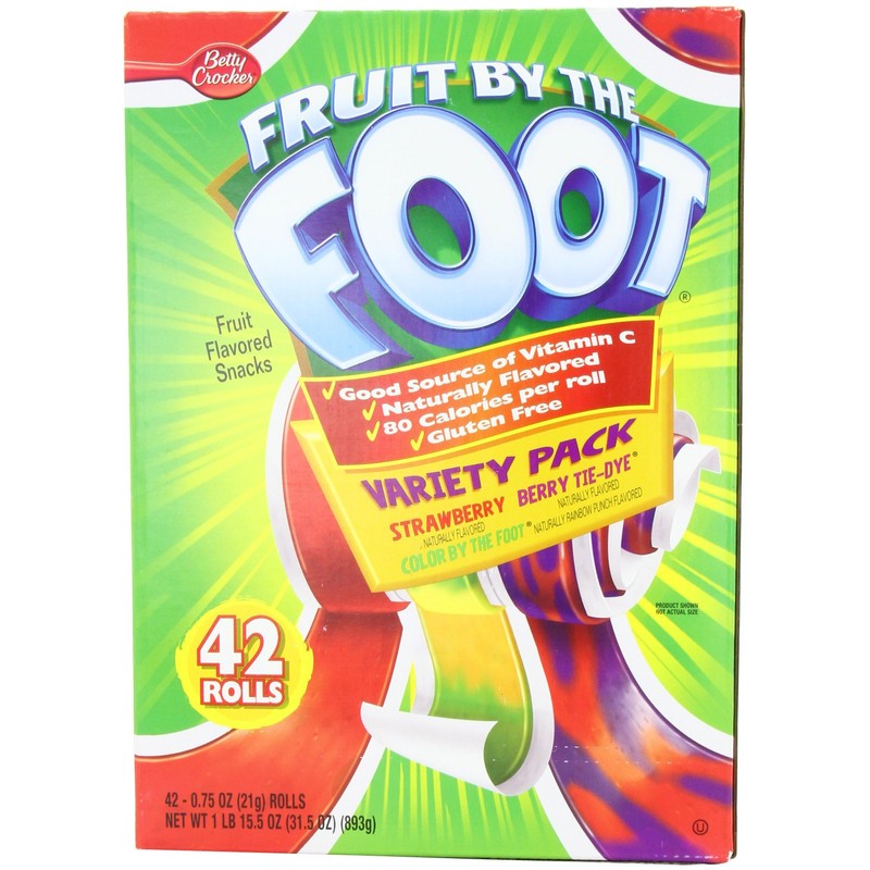 Betty Crocker Fruit Variety Pack Snacks - .75 oz -
