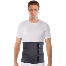 TOROS GROUP MANUFACTURE Post-operative support bandage, back support belt, abdominal support, height 31 cm, XXL, black